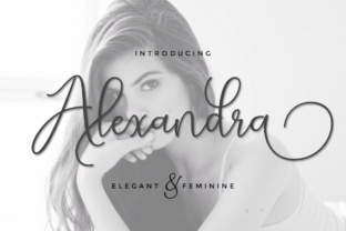 Alexandra Script: Modern Calligraphy for Visual Impact