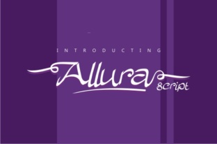 Allura Script: The Fresh Calligraphy Font for Modern Designs