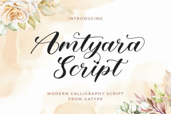 Amtyara Script: Elevate Your Visual Design with Elegant Typography