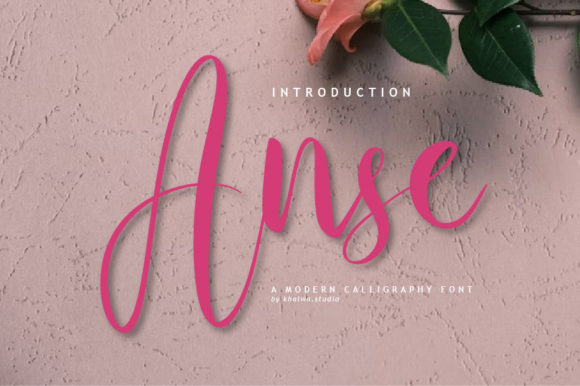 Anse Script: Elevating Design with Timeless Handwritten Elegance