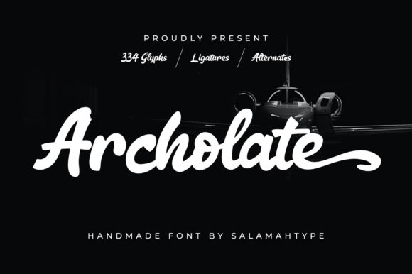 Archolate Script: Elegance in Every Character