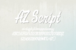 AZ Script: The Edgy Font for Authentic Design