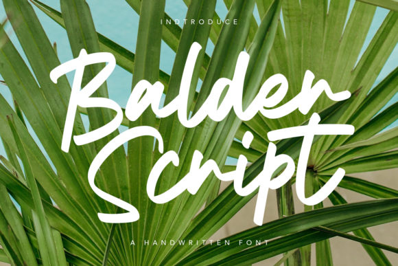 Balder Script: A Handwritten Font for Authentic Design