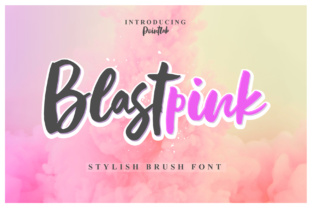 Blastpink Script: A Modern Calligraphy for Dynamic Branding