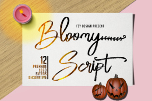 Bloomy Script: A Touch of Handwritten Elegance