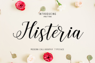 Elevate Your Designs with Histeria Script Typography