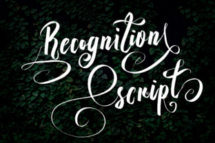 Elevate Your Visual Identity with Recognition Script