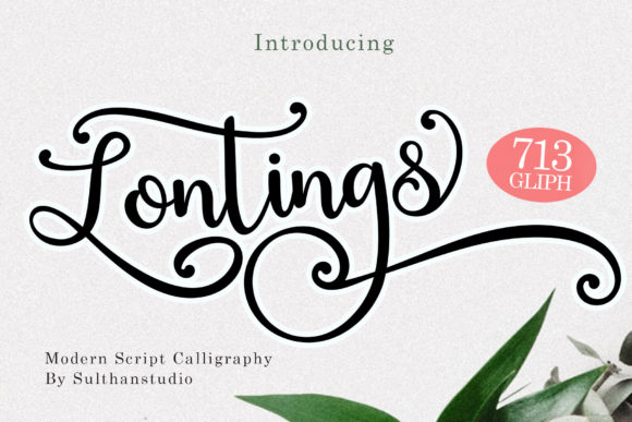 Explore Lontings Script: A Designer's Guide to Elegant Typography