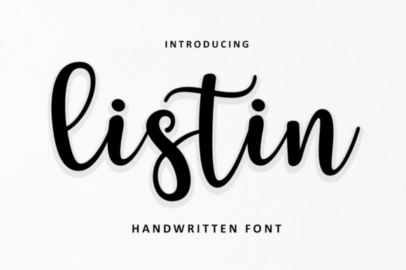Exploring the Elegance of Listin Script