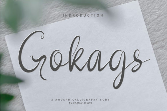 Gokags Script: Elevate Your Brand with Timeless Typography