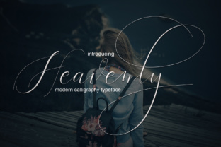 Heavenly Script: Elevating Modern Design with Elegance