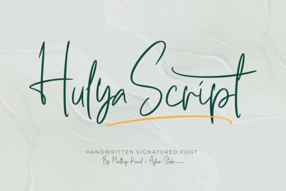 Hulya Script: Elevating Design with Elegant Typography