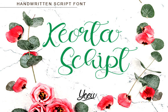 Keorta Script: A Versatile Hand-Lettered Font for Designers