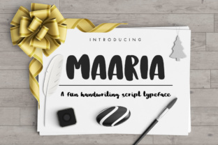 Maaria Script: Infusing Playful Authenticity into Modern Design