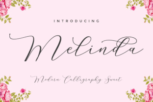 Melinda Script: A Modern Calligraphy Font for Visual Design