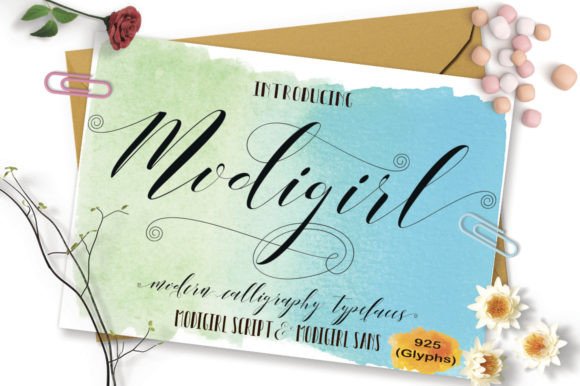 Modigirl Script: Elevate Your Designs with Elegant Typography