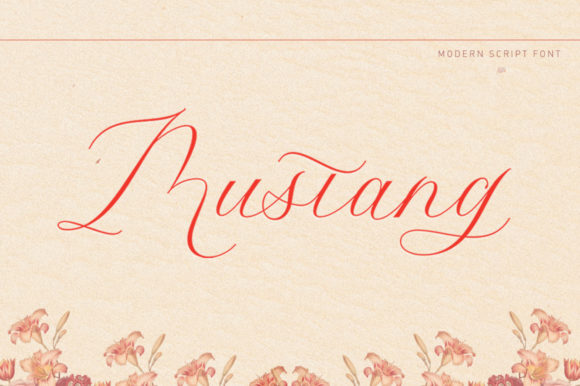 Mustang Script: Elevate Your Design with Modern Calligraphy
