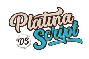 Platina Script: A Bold Retro Typeface for Modern Design