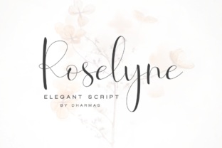 Roselyne Script: Elevate Your Modern Design Projects