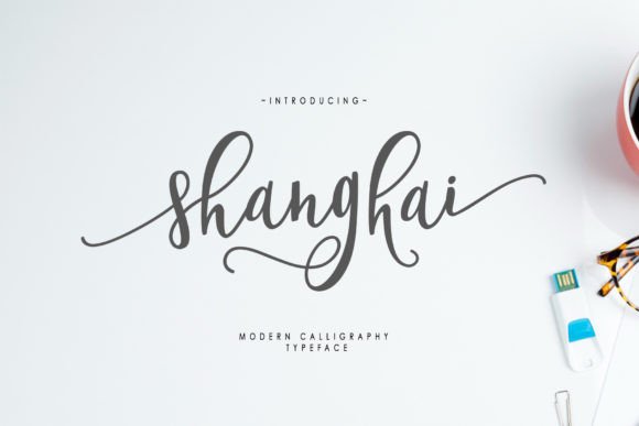 Shanghai Script: Elevate Your Designs with Elegant Typography