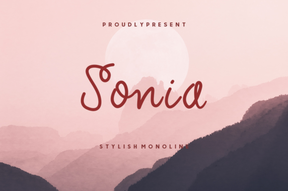 Sonia Script: A Versatile Handwritten Font for Modern Design
