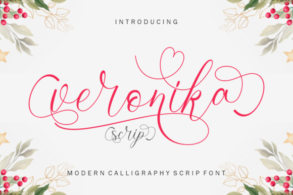 Veronika Script: A Stylish Font for Modern Branding